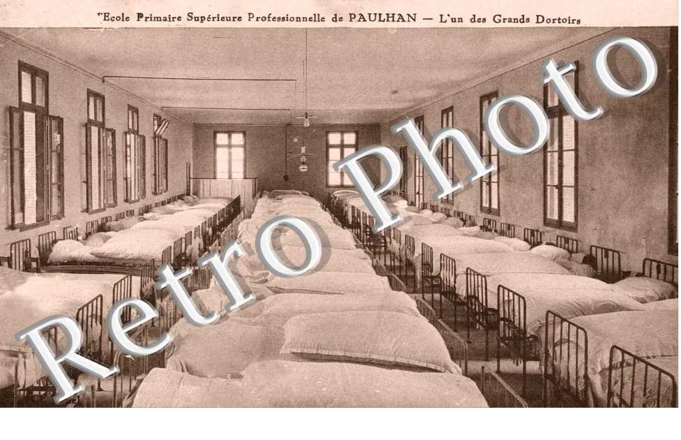 Ecole primaire superieure professionnelle de paulhan - grand dortoir