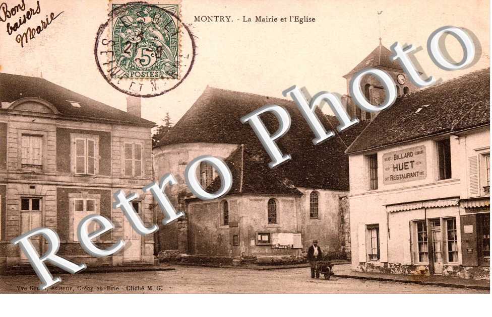 la Mairie et l'Eglise