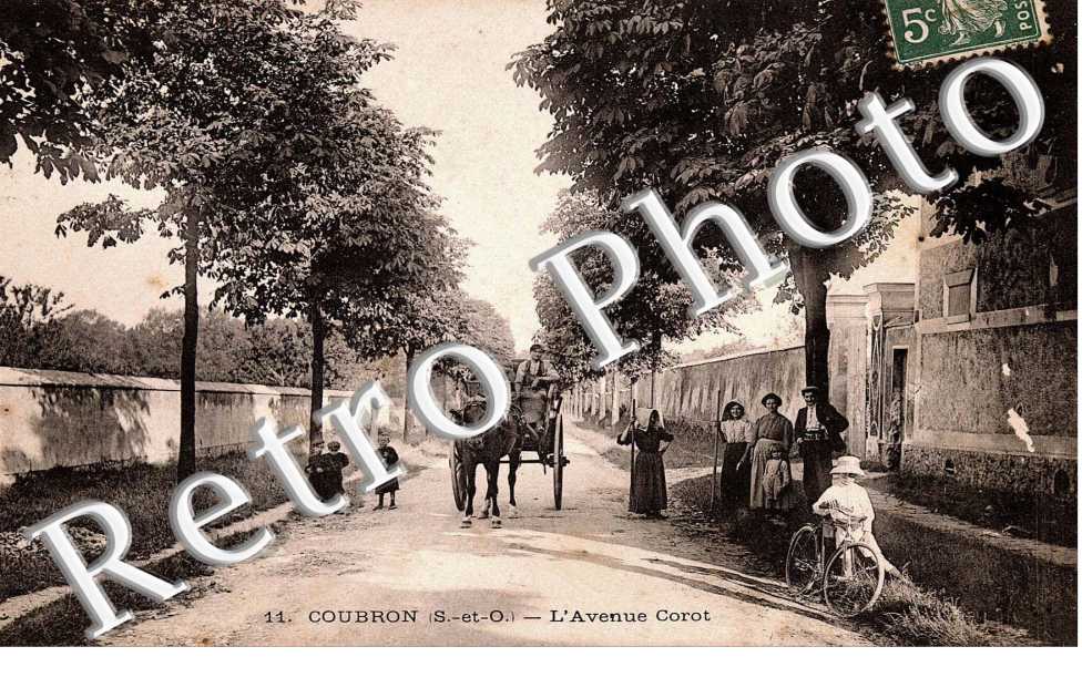 L'avenue Corot - Attelage 