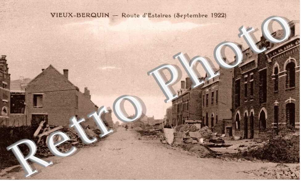 Route d'Estaires - septembre 1922