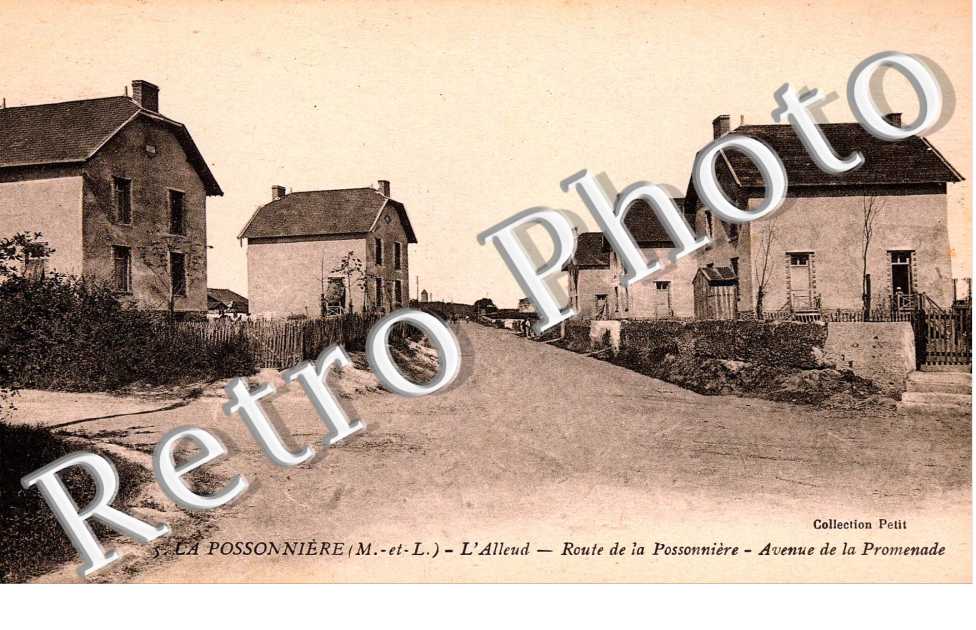 L'Alleud - Route de la Possonniere - avenue de la promenade