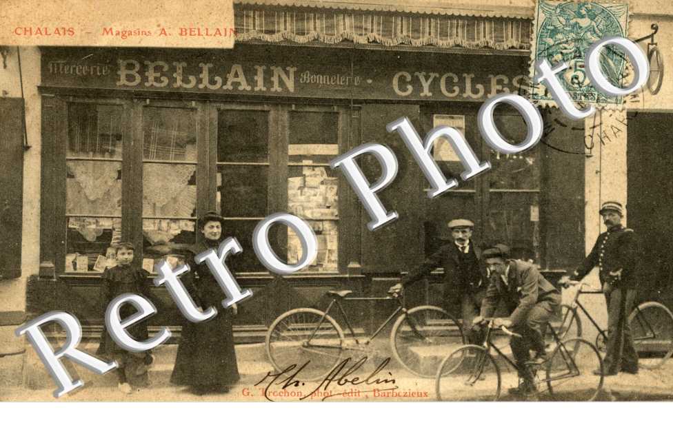 Mercerie Bellain, Bonneterie, cycles
