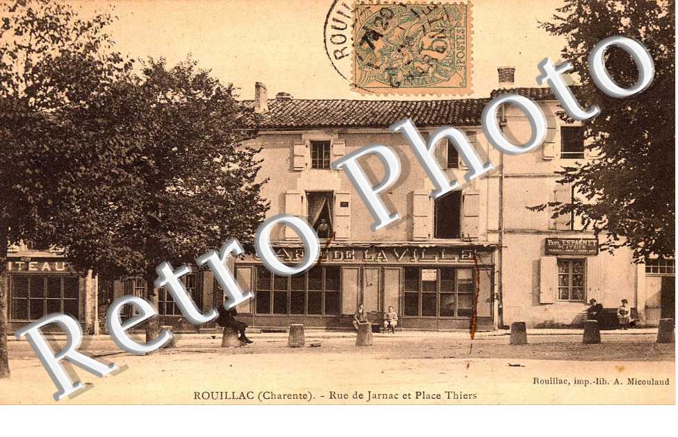 Rue de Jarnac et place Thiers