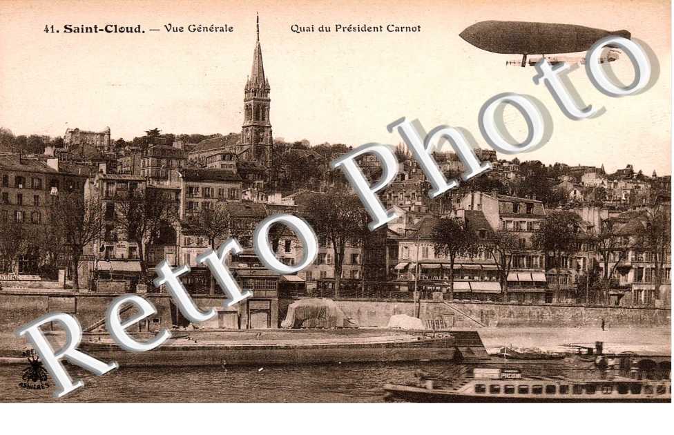 quai President Carnot (un zeppelin)