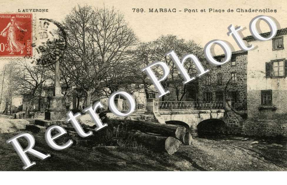 pont et place de Chadernolles