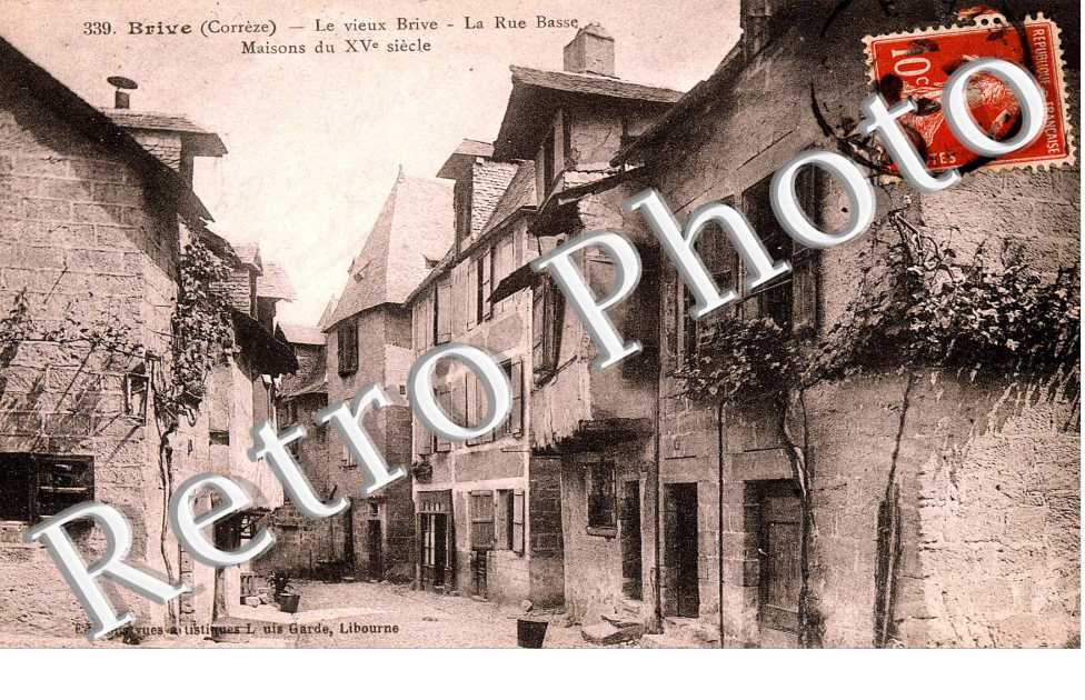 la rue Basse , maisons du 15eme