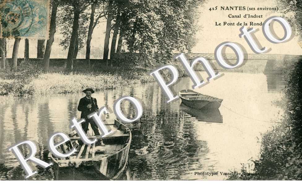 canal de l'Indret  Le pont de la rondeau