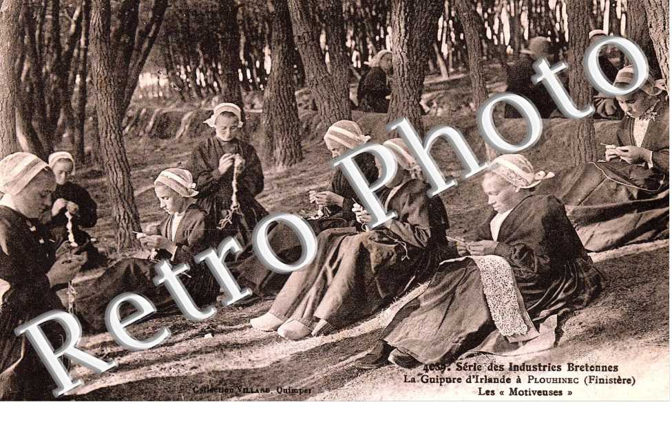 La guipure d'Irlande. Les motiveuses