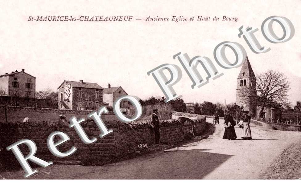 Ancienne eglise et haut du bourg