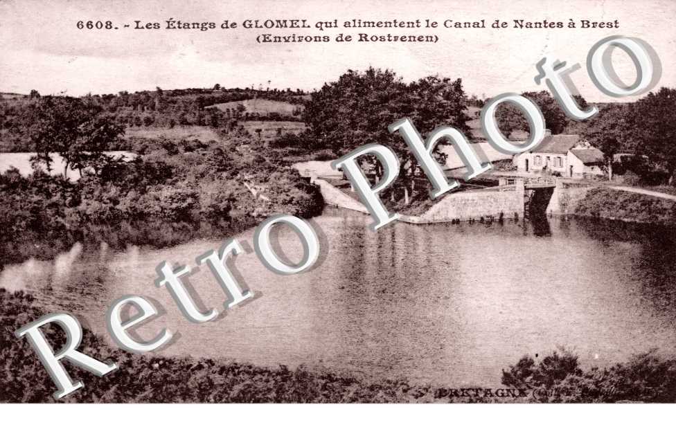 Les Etangs qui alimentent le canal de nantes a Brest