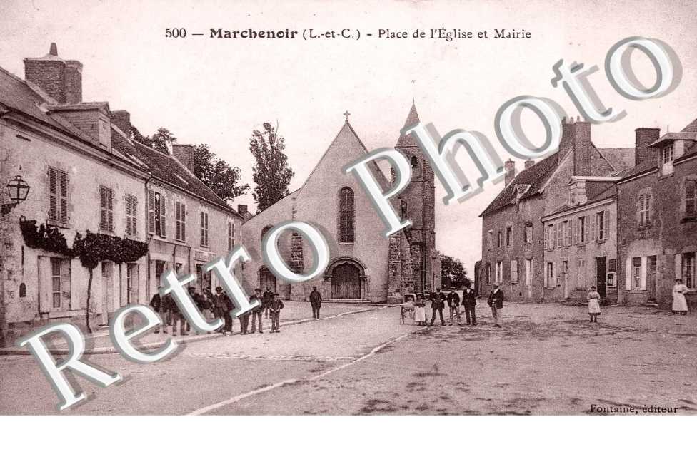 place de l'Eglise et mairie