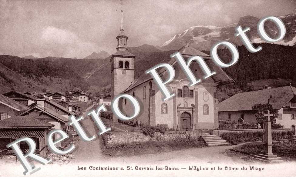 l'eglise et le Dome du Miage
