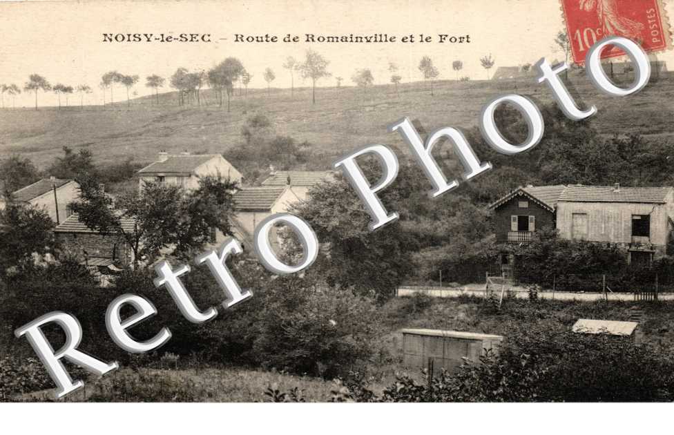 Route de Romainville et le Fort