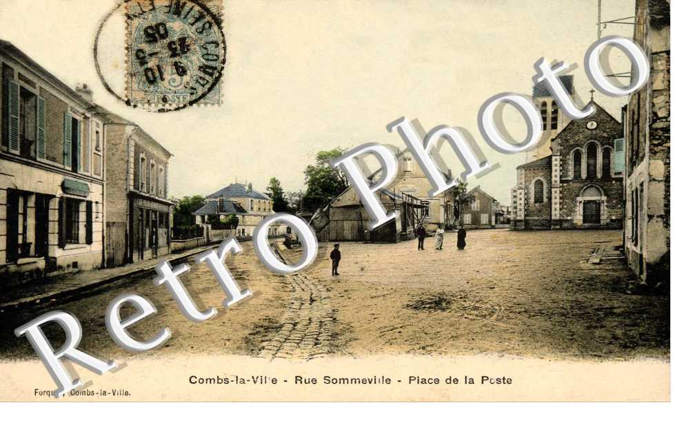 rue Sommeville Place de la poste