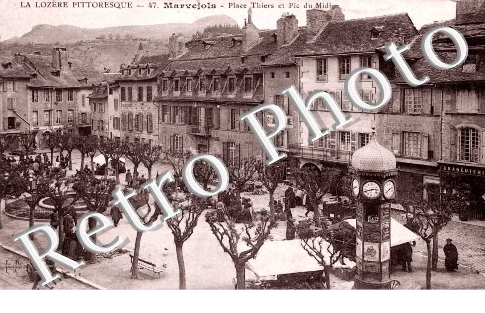 Place Thiers et Pic du Midi