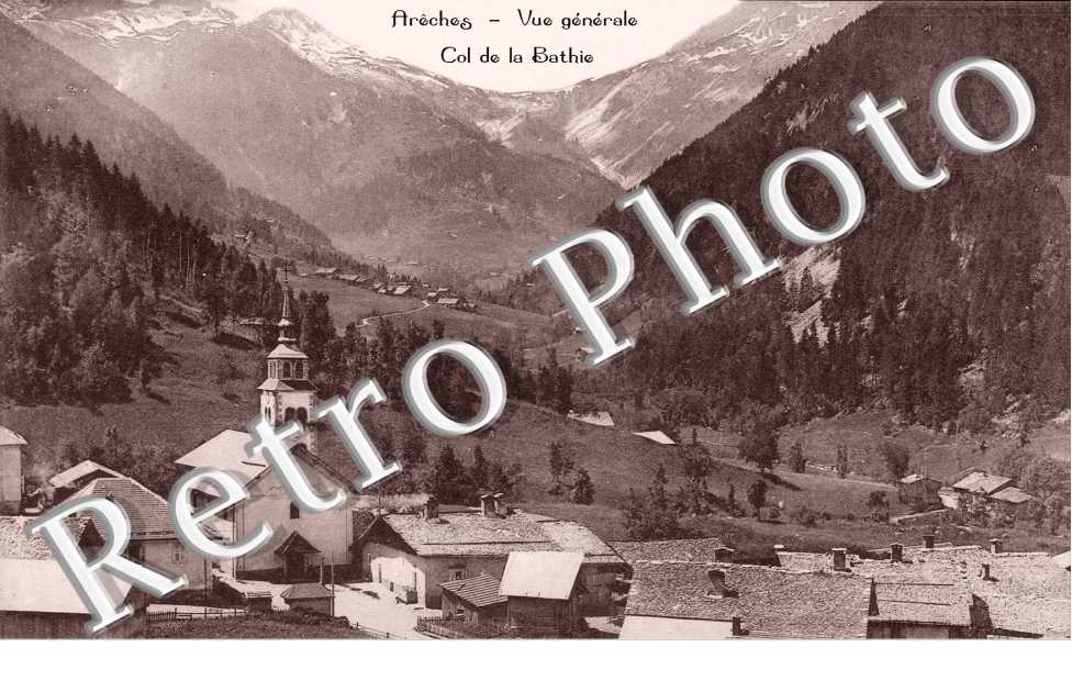 Vue generale, Col de la Bathie
