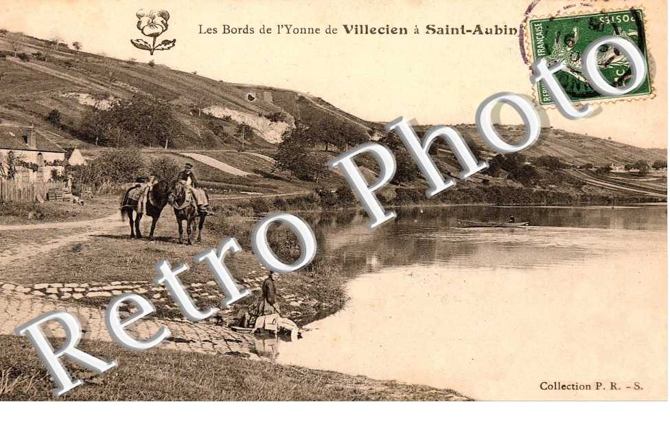 Les bords de l'Yonne de Villecien a Saint-Aubin