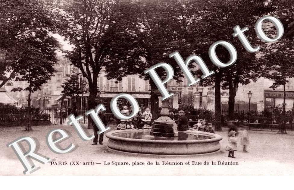 le Square - Place de la Réunion et rue de la Réunion