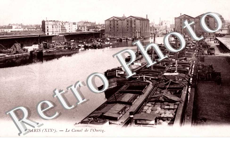 LE CANAL DE L'OURCQ