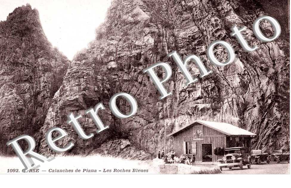calanches de piana - les roches bleues