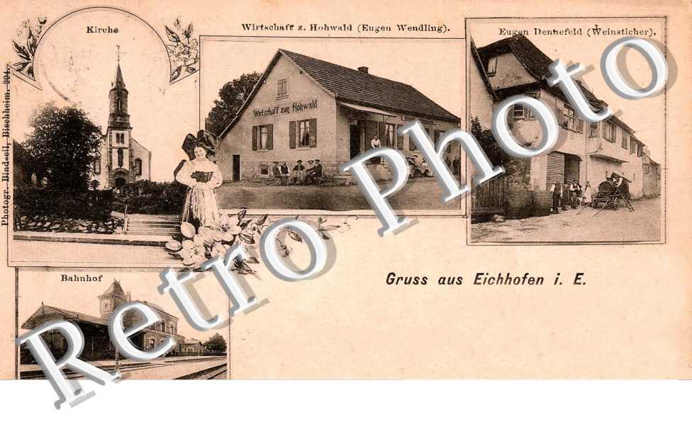 kirche, bahnhof
