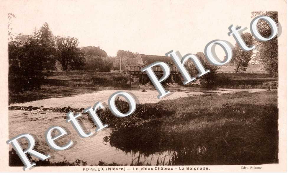 le vieux chateau, la baignade