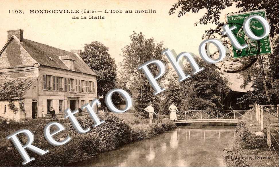 L'Iton au moulin de la halle