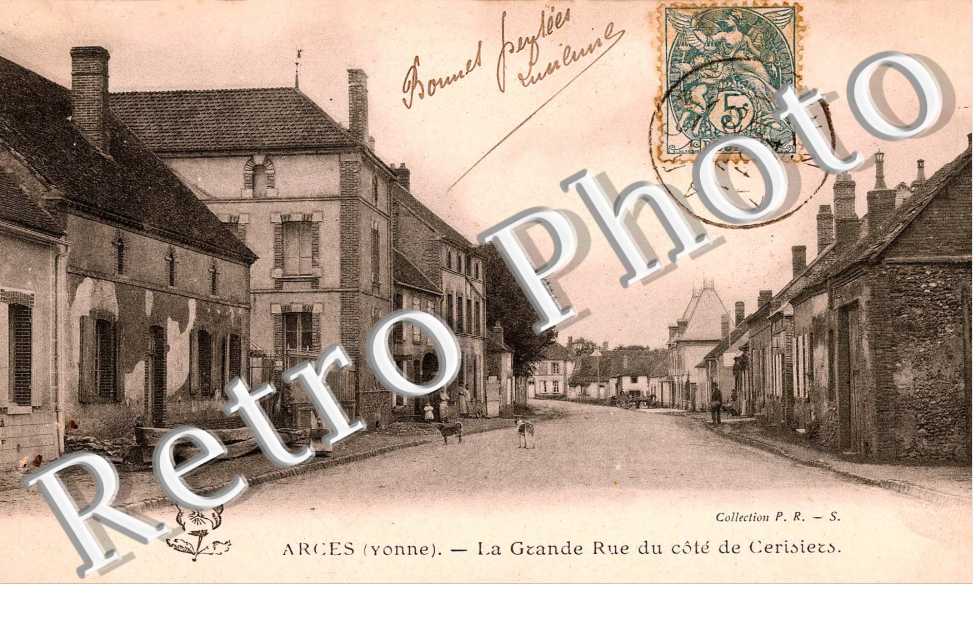la Grande Rue du cote des cerisiers