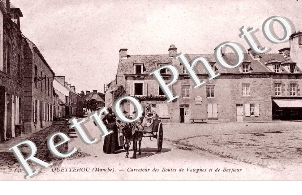 carrefour des routes de Valognes et de Barfleur