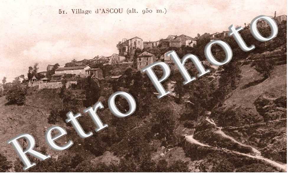 Village d'Ascou alt. 950m