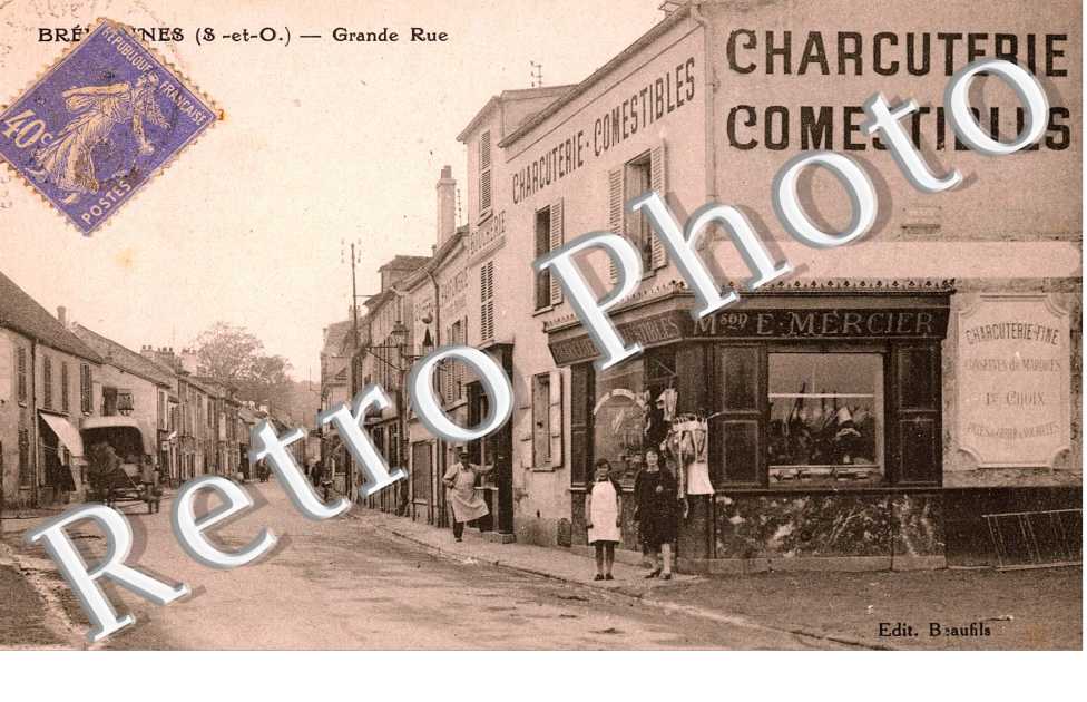 Grande rue - charcuterie E. Mercier