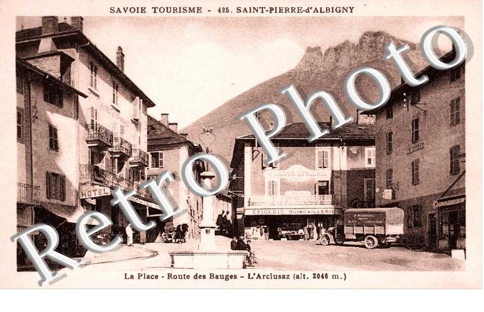 la place, route des Bauges, l'Arclusaz