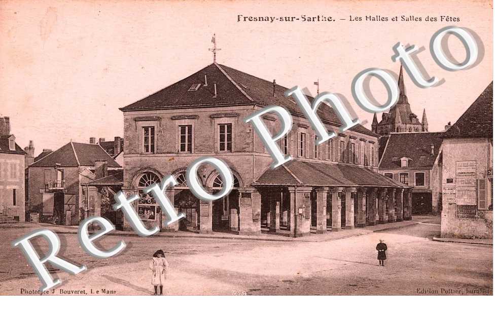 Les halles et salles des fetes