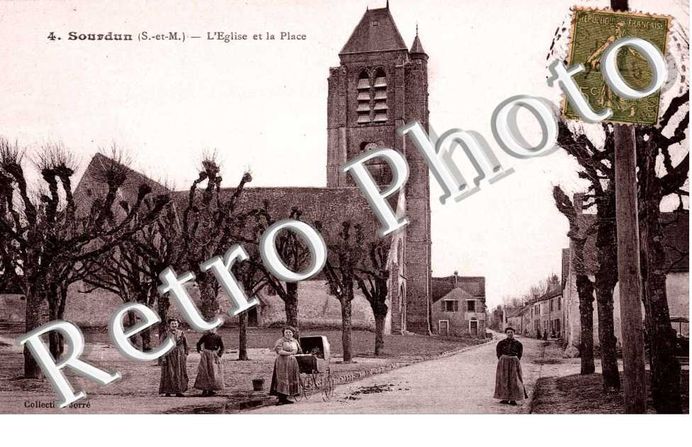l'eglise et la place