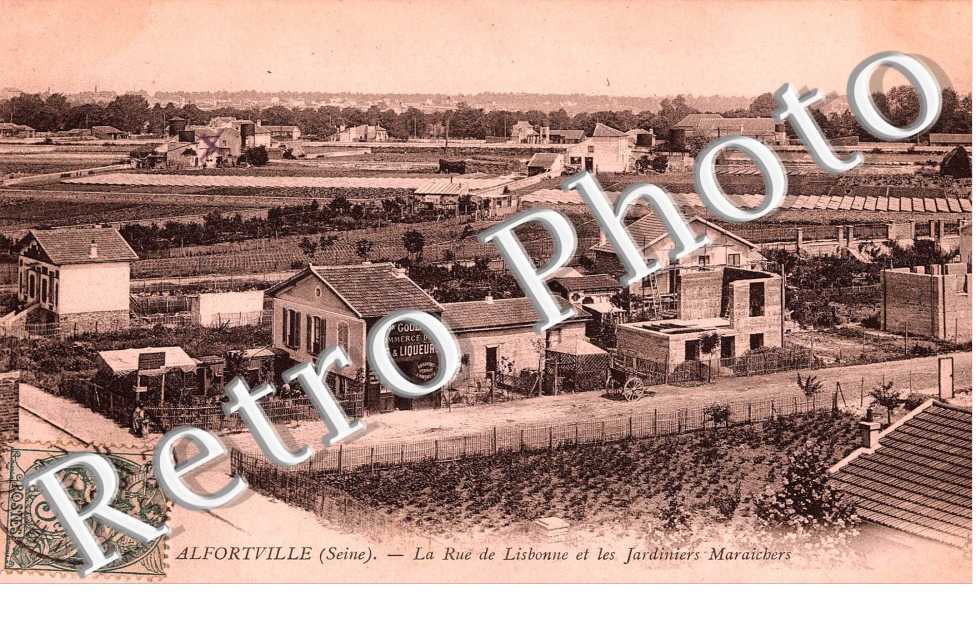 La rue de Lisbonne et les Jardiniers Maraîchers
