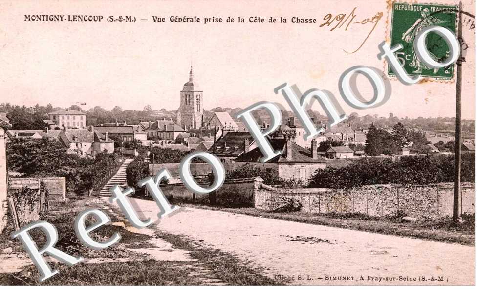 Vue generale prise de la cote de la chasse