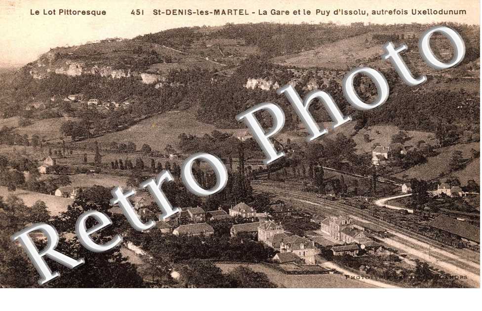 La Gare et le Puy d'Issolu