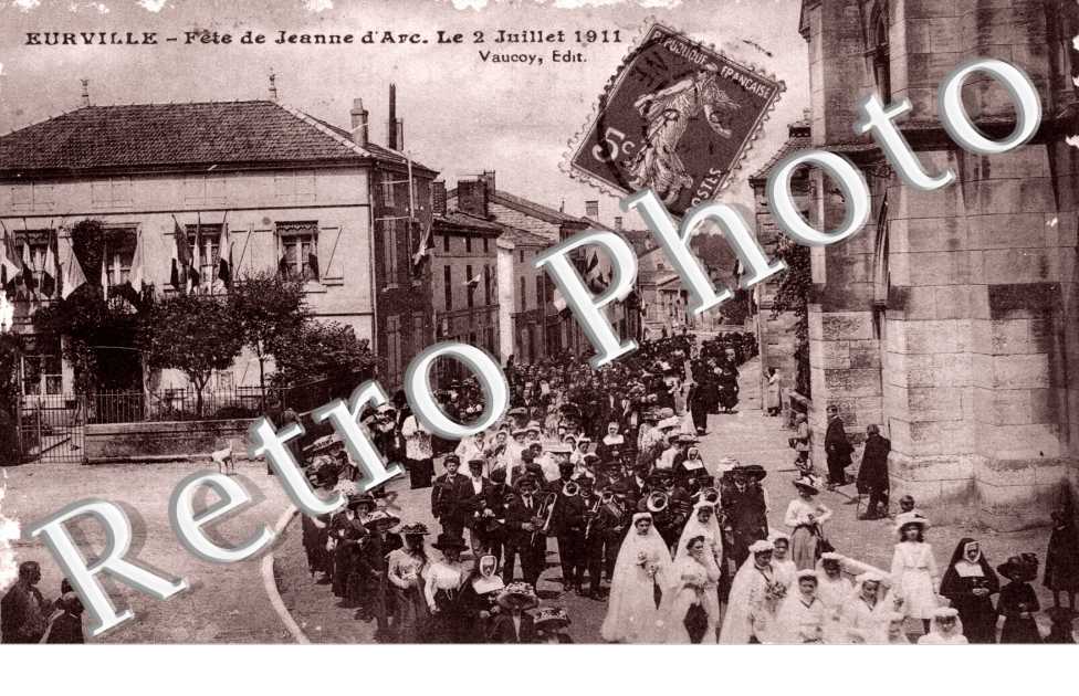 fete de jeanne d'arc le 2 juillet 1911