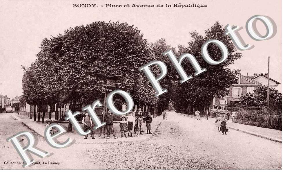 Place et avenue de la republique