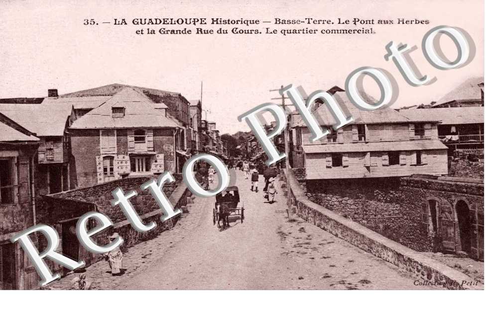 LE PONT AUX HERBES ET LA GRANDE RUE DU COURS