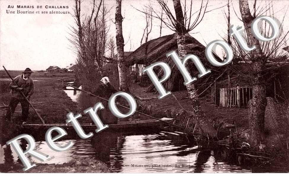 Une Bourine et ses alentours AUX MARAIS DE CHALLANS