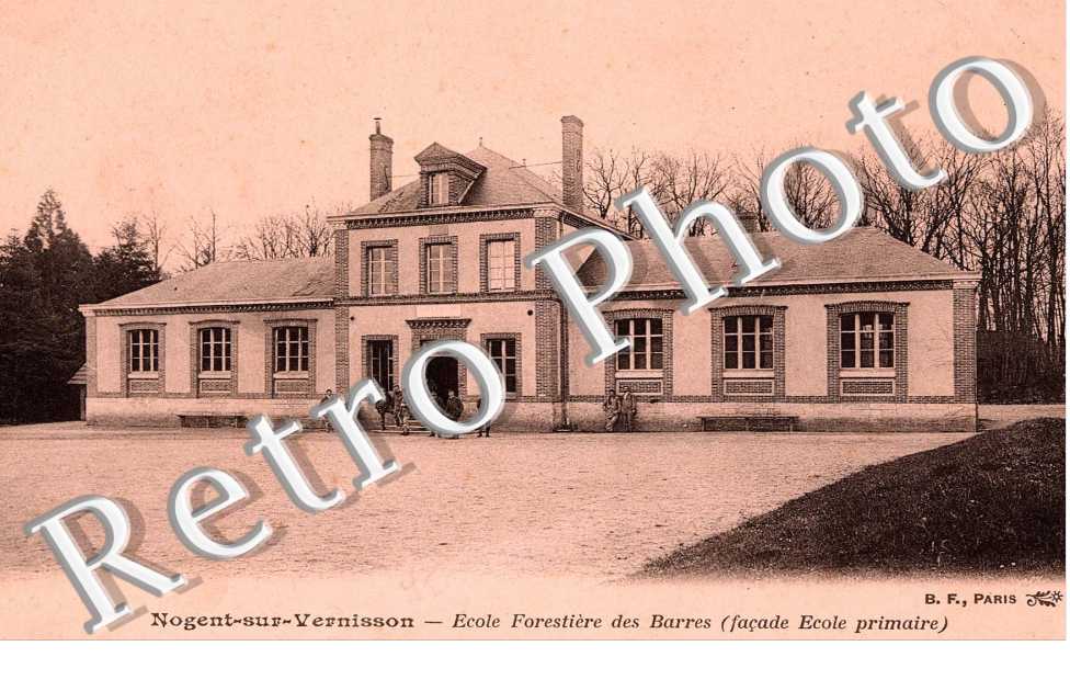 ecole forestiere des barres (facade ecole primaire)