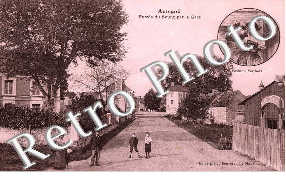 Entree du Bourg par la gare