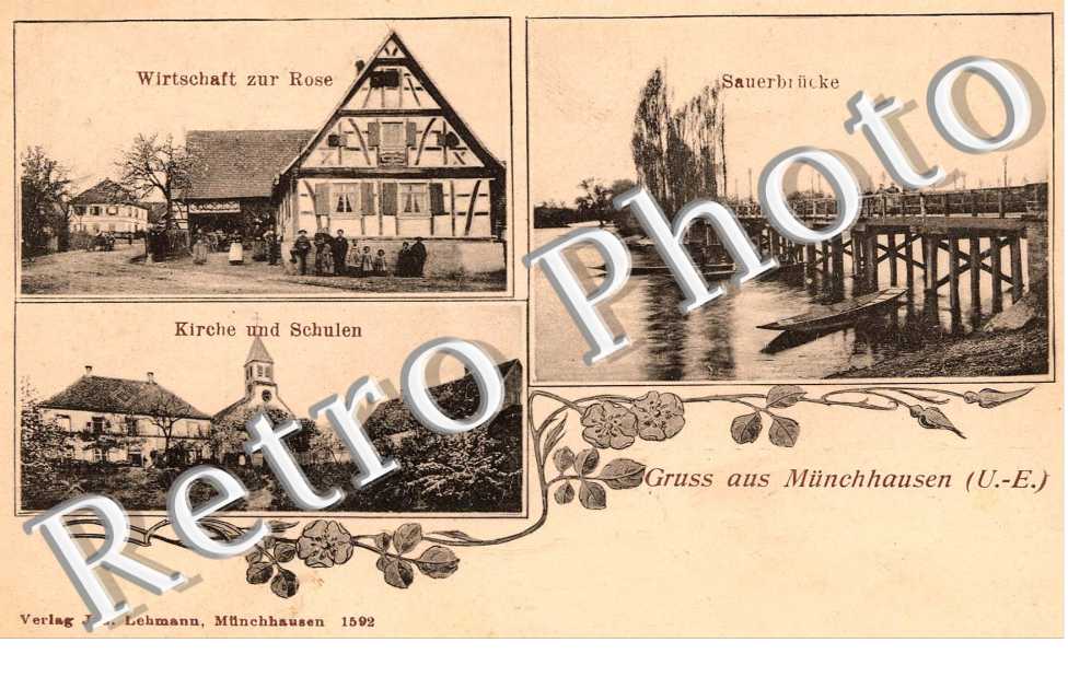 Eglise, et pont