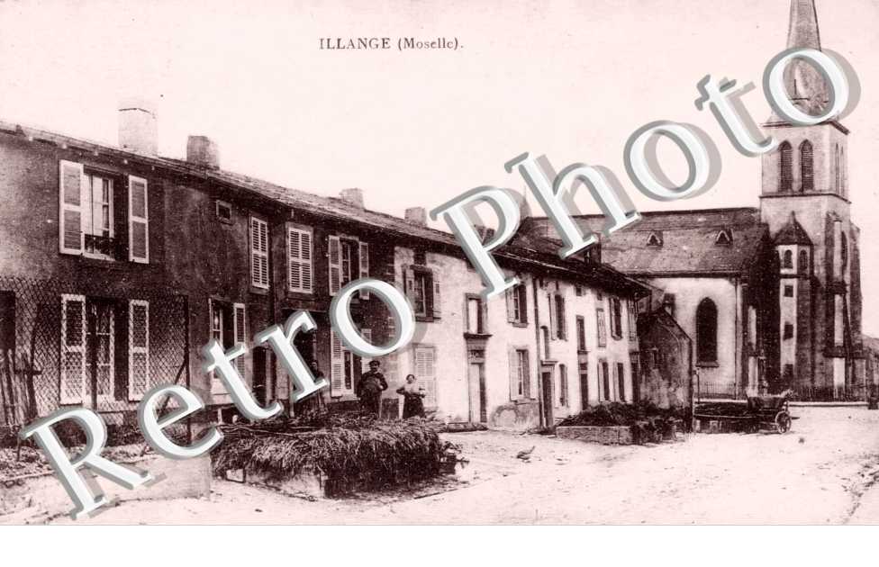 Une rue vers eglise