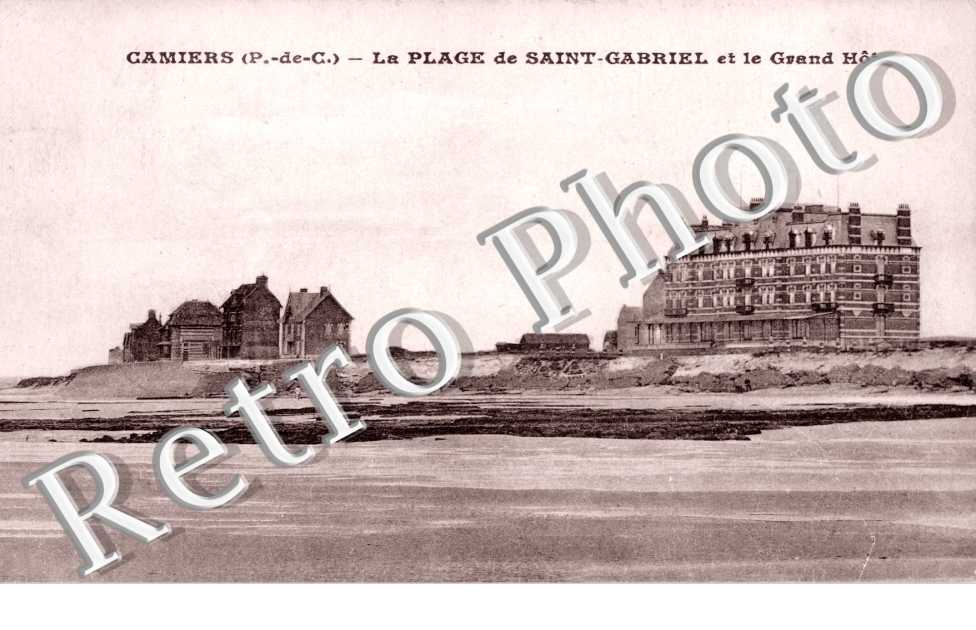 LA PLAGE DE SAINT GABRIEL ET LE GRAND HOTEL