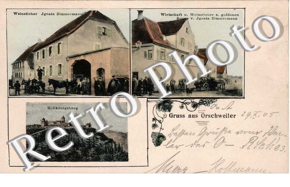 Gruss aus - Weinsticher - Hohkonigsburg