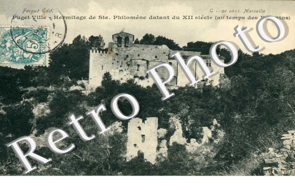 Hermitage de Sainte - Philomene datant du XIIIe siecle