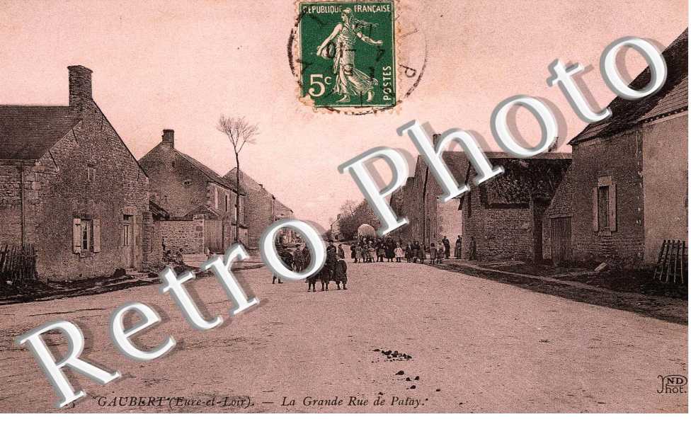 Gaubert - La grande rue de Patay