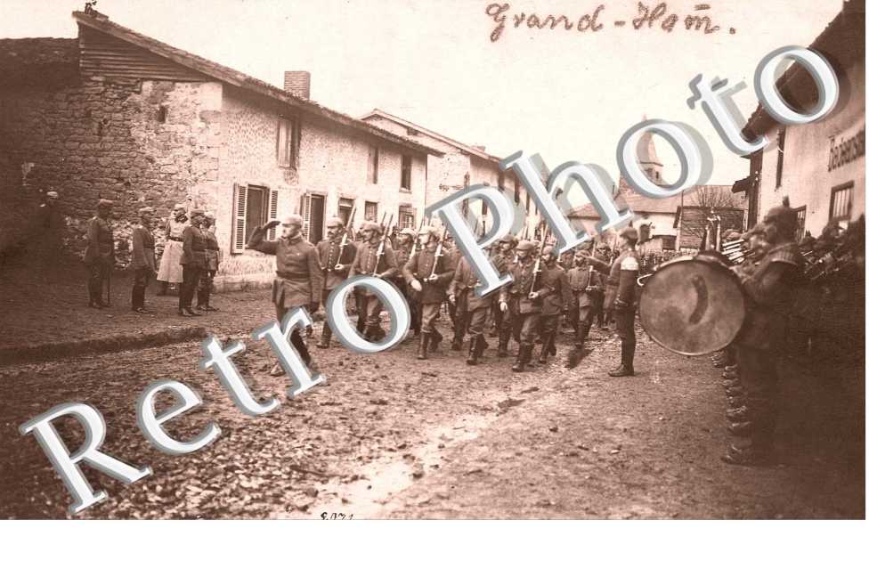 defile militaires allemends en 1917